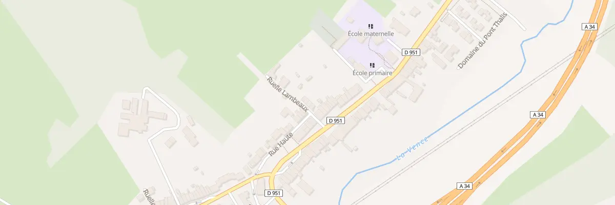 Plan du 6 Rle Lambeaux à La Francheville