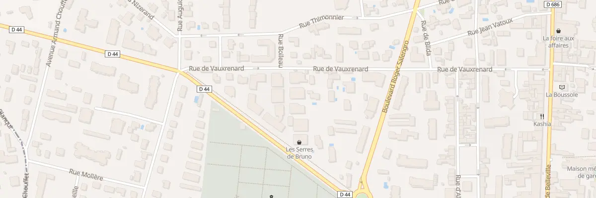 Plan du 431 Rue de Vauxrenard à Villefranche-sur-Saône