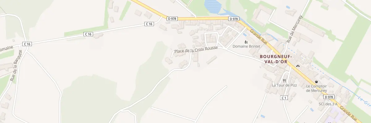 Plan du 7 Pl de la Croix Rousse à Mercurey