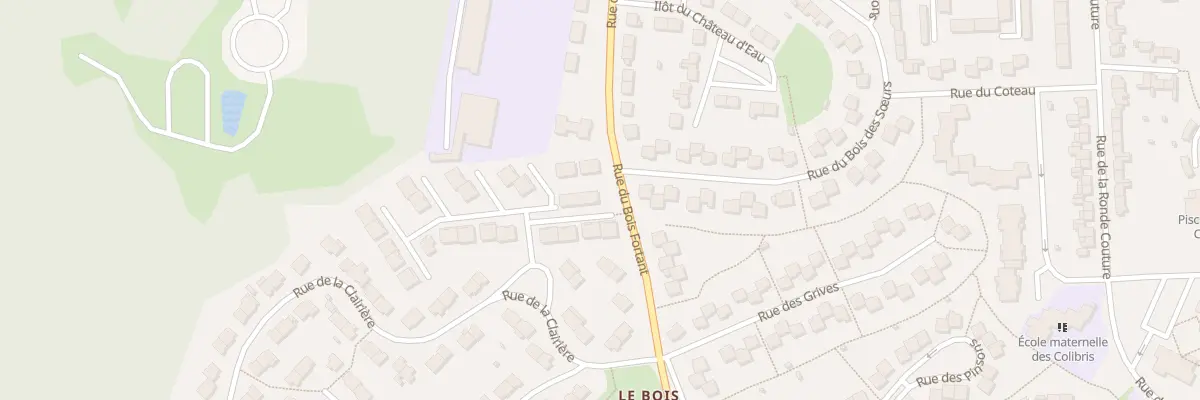 Plan du 86B Rue du Bois Fortant à Charleville-Mézières