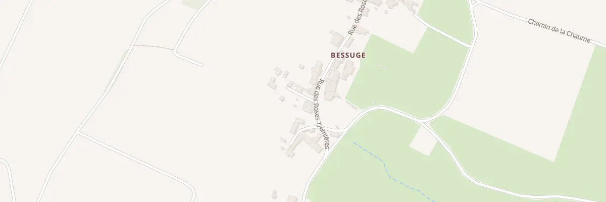 Plan du 11 Rue des Roses Trémières à Chapaize