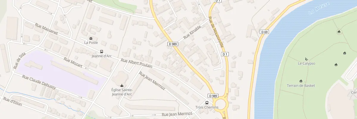 Plan du 17 Rue de Monthermé à Charleville-Mézières