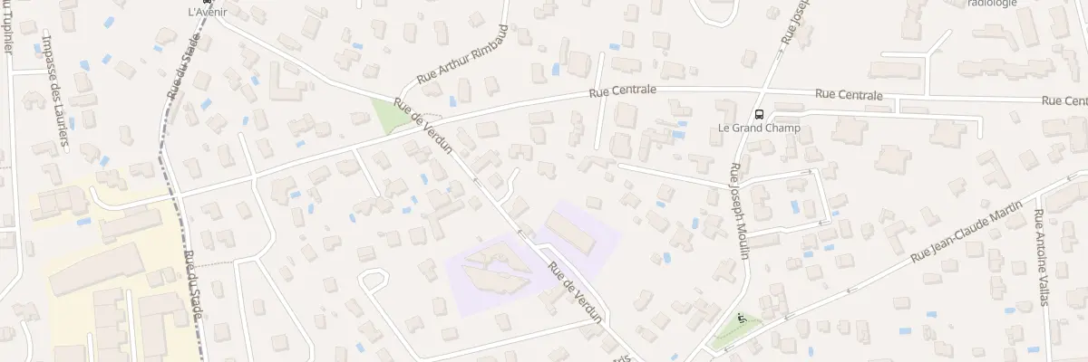 Plan du 38B Rue de Verdun à Craponne