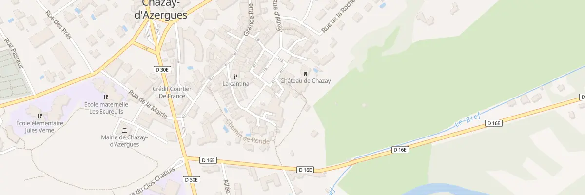 Plan du 4 Pl du Baboin à Chazay-d’Azergues