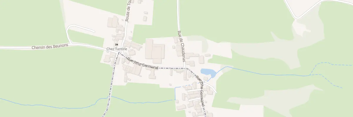 Plan du 5047 Toury à Bray