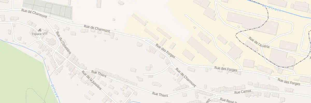 Plan du 12 Rue de Charmont à Vireux-Molhain