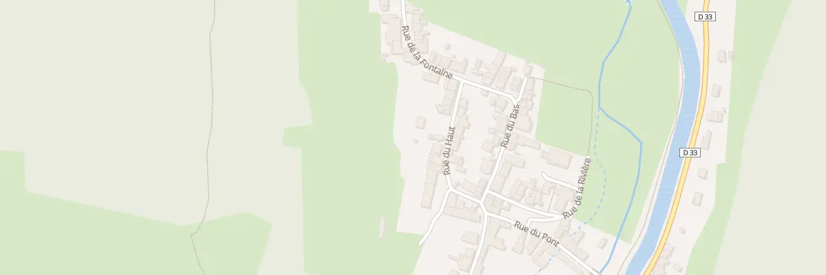 Plan du 17 Rue du Haut à Veuvey-sur-Ouche