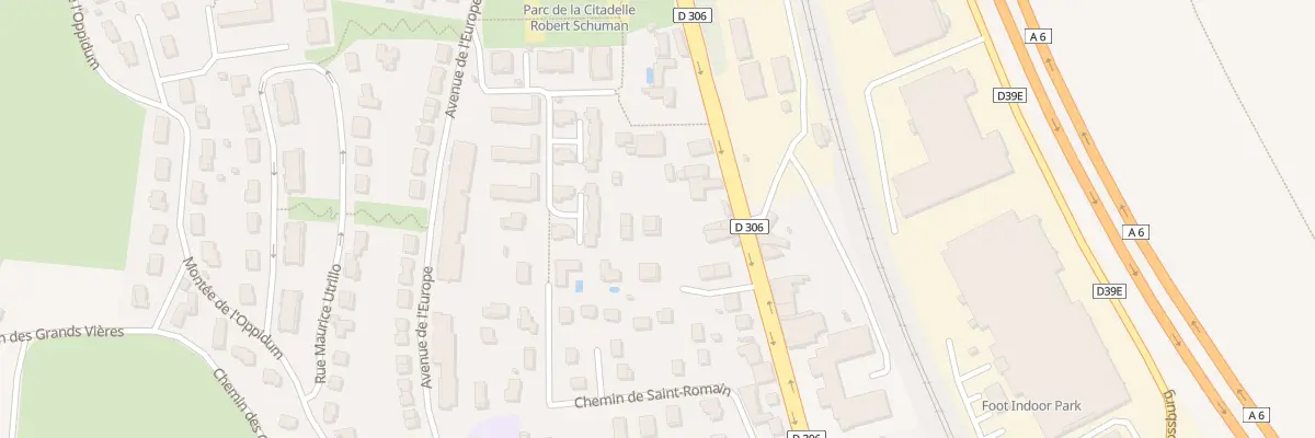 Plan du 829 Rte de Villefranche à Anse