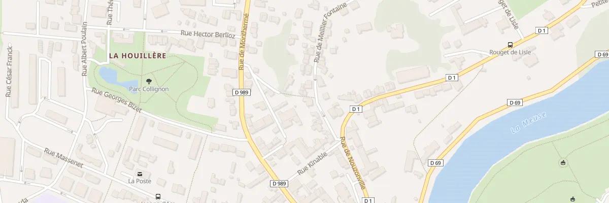 Plan du 9 Rue de Meillier Fontaine à Charleville-Mézières