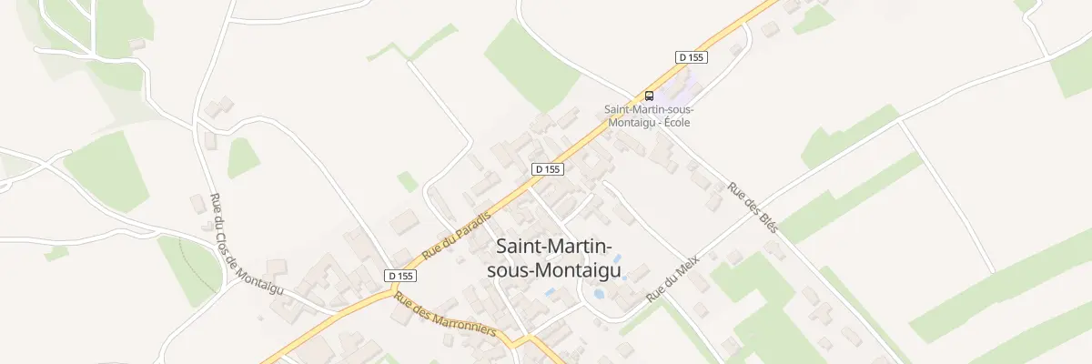 Plan du 11A Rue du Grand Four à Saint-Martin-sous-Montaigu
