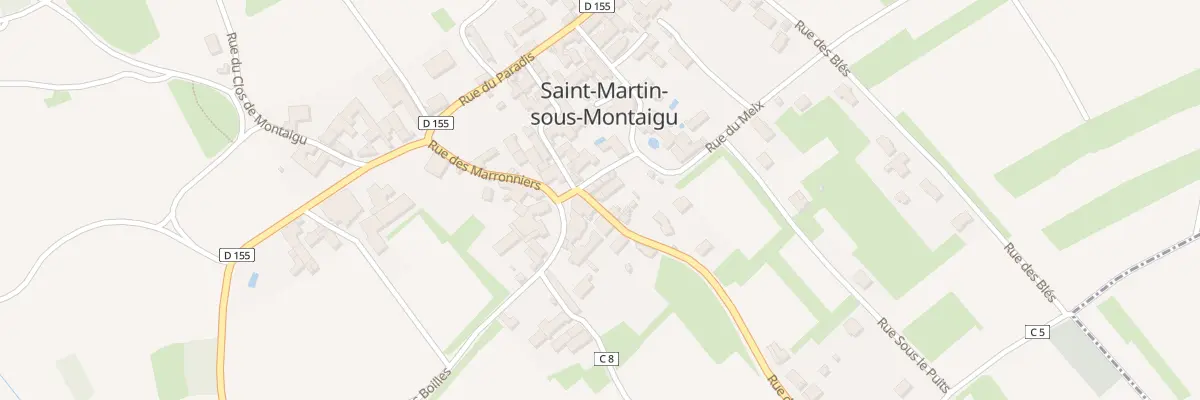 Plan du 1 Rue du Clos à Saint-Martin-sous-Montaigu