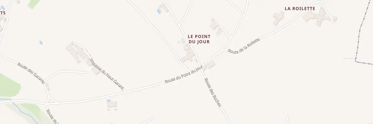 Plan du 769 Rte du Point du Jour à Fleurie