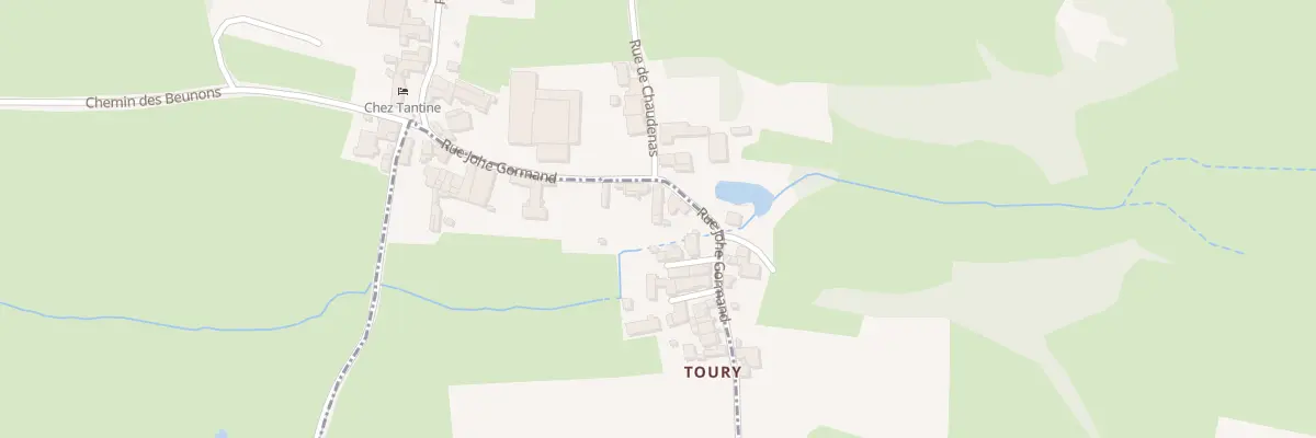 Plan du 189 Rue Johe Gormand à Cortambert