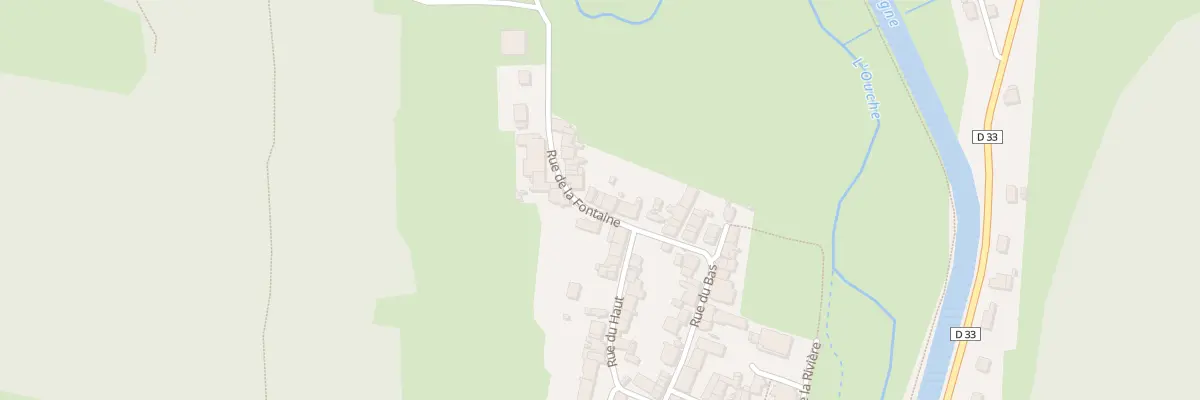 Plan du 5039 Le Village à Veuvey-sur-Ouche
