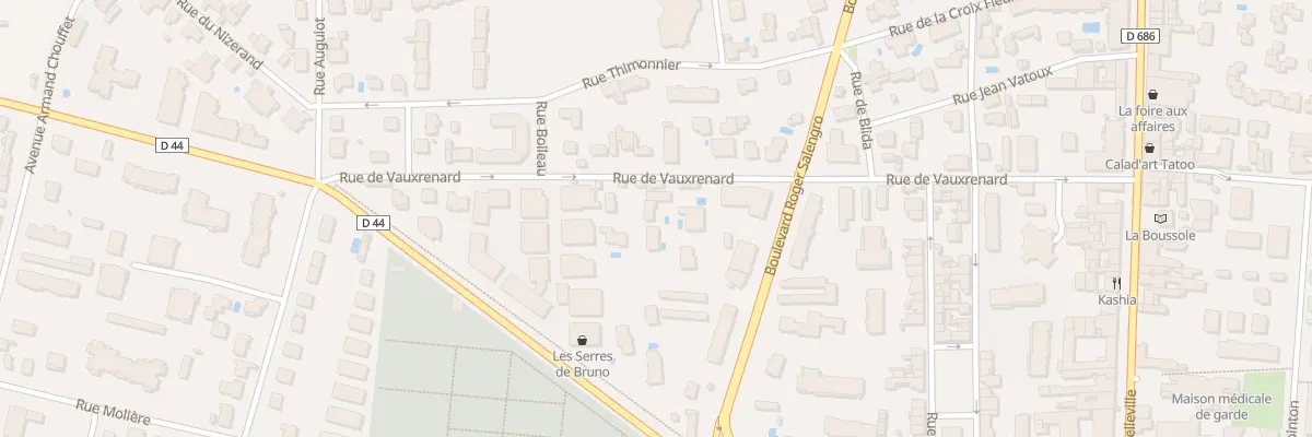 Plan du 369 Rue de Vauxrenard à Villefranche-sur-Saône