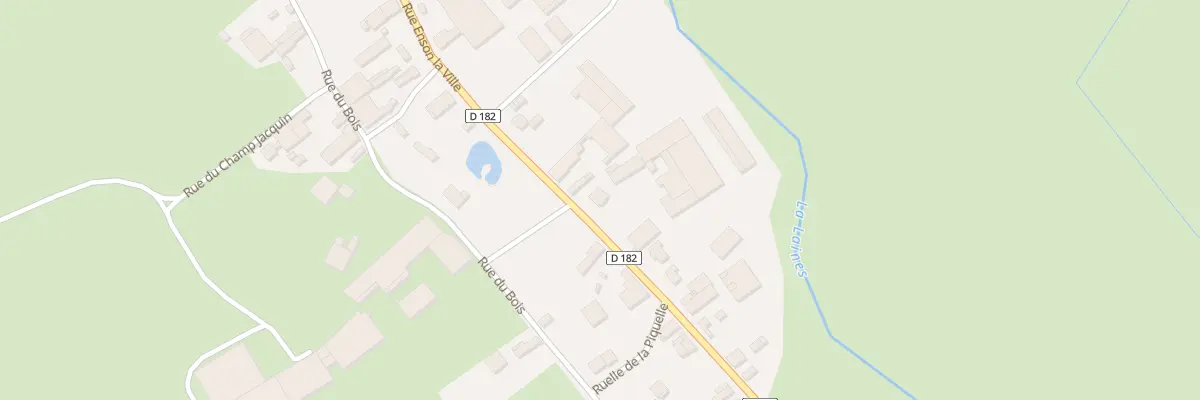 Plan du 20 Rue d’Enson la Ville à Rives Dervoises