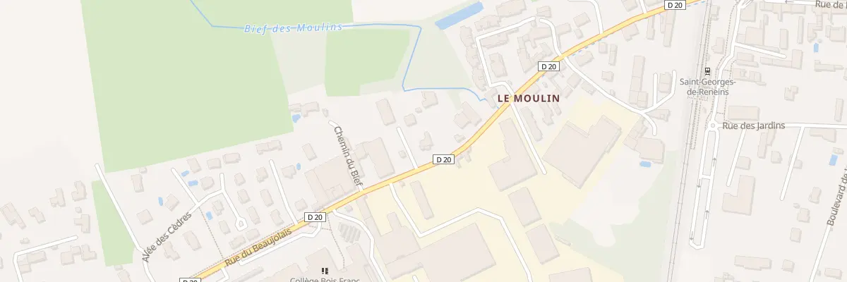Plan du 378 Rue du Beaujolais à Saint-Georges-de-Reneins