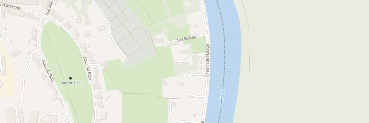 Plan du 9001 Rue des Fosses à Fumay