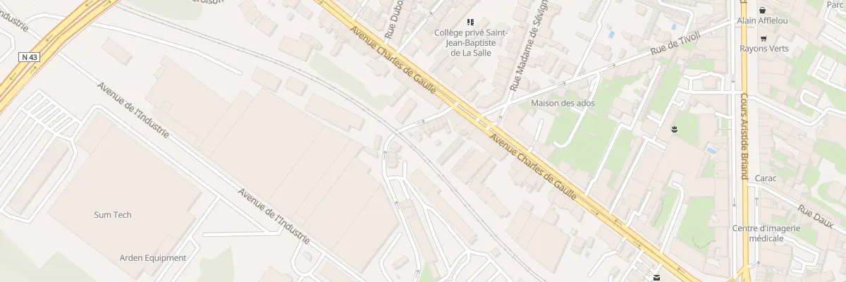 Plan du 11 Rue de la Prairie à Charleville-Mézières