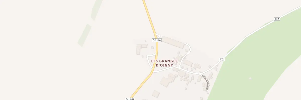 Plan du 5002 Les Granges à Oigny