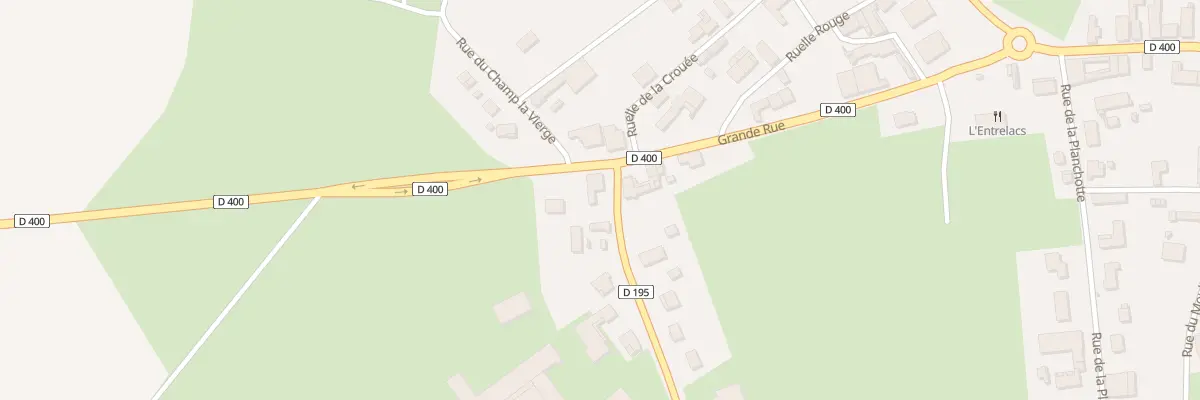 Plan du 2 Rue du Château d’Eau à Rives Dervoises