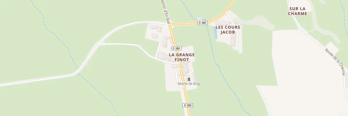 Plan du 5011 La Grange Finot à Bray