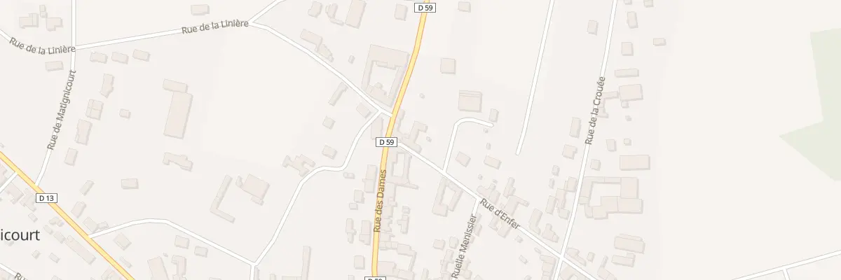 Plan du 1 Rue d’Enfer à Larzicourt