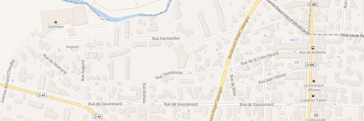 Plan du 65 Rue Parmentier à Villefranche-sur-Saône