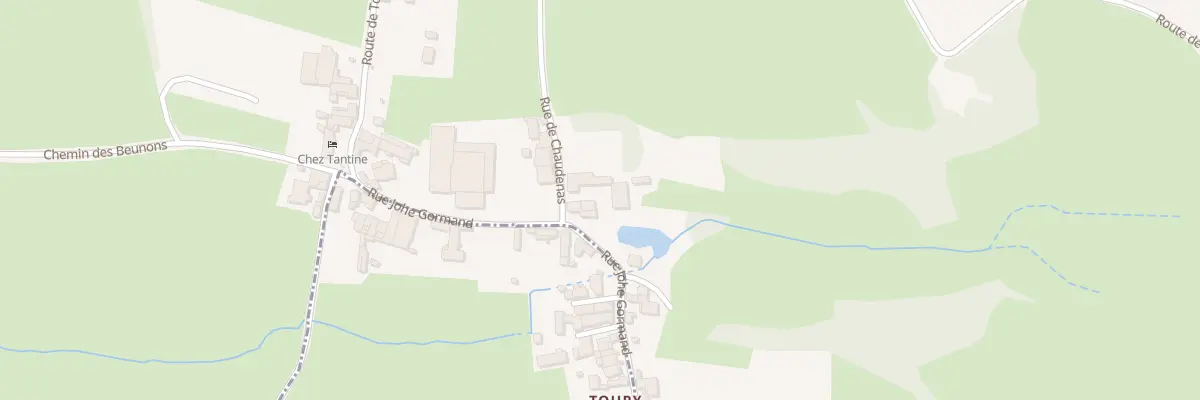 Plan du 5050 Les Chaudenas à Bray