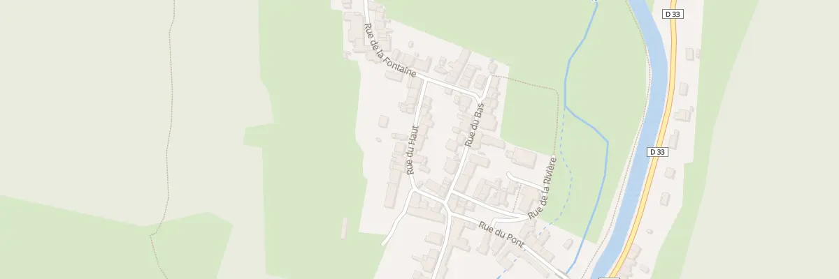Plan du 10 Rue du Haut à Veuvey-sur-Ouche