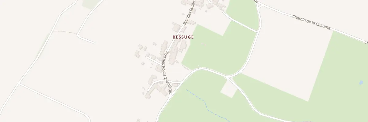 Plan du 6 Rue des Roses Trémières à Chapaize