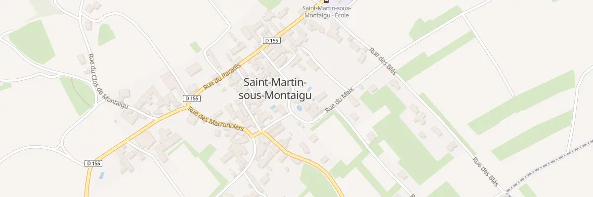 Plan du 25 Rue du Grand Four à Saint-Martin-sous-Montaigu