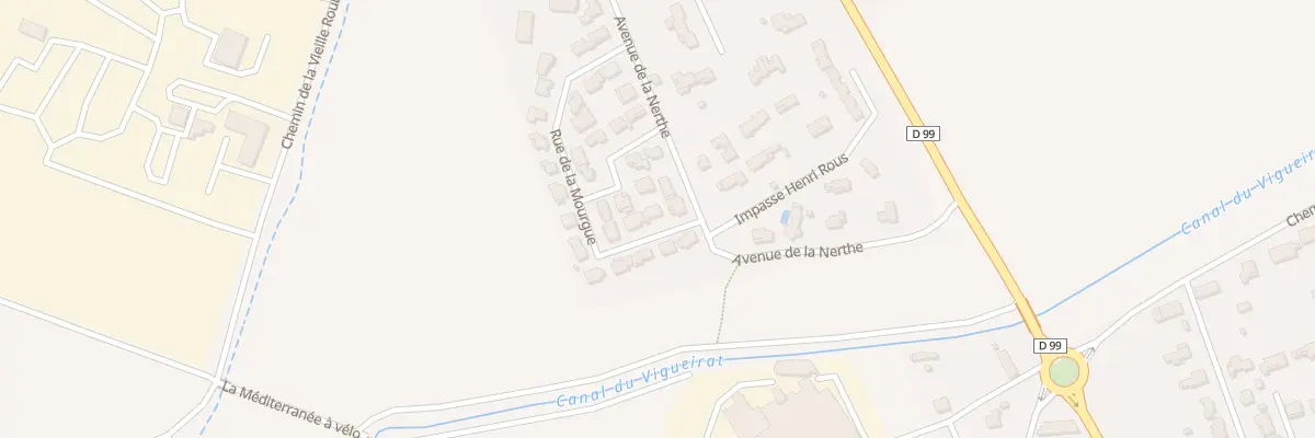 Plan du 13A Laurade à Saint-Étienne-du-Grès