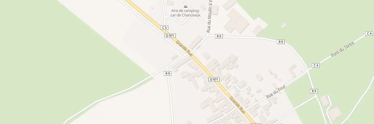 Plan du 65 Gr Grande Rue à Chanceaux