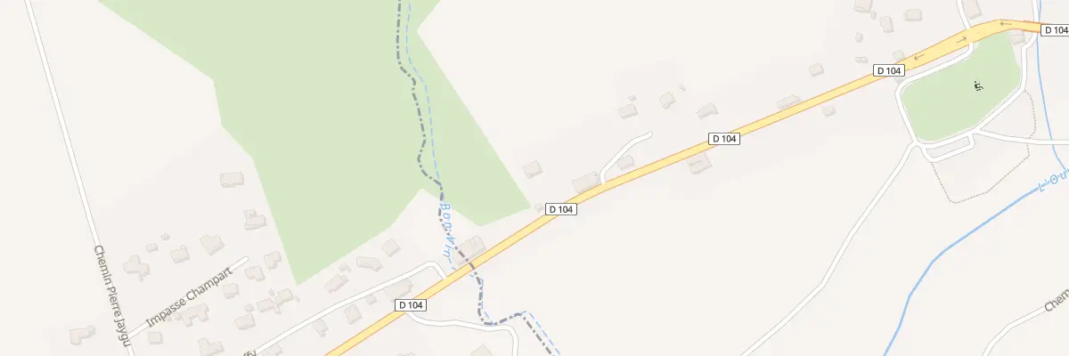 Plan du 840 Rte des Fonts du Pouzin à Rompon