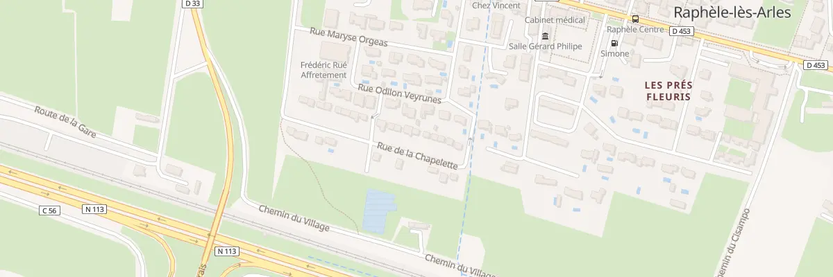 Plan du 27 Rue de la Chapelette à Arles