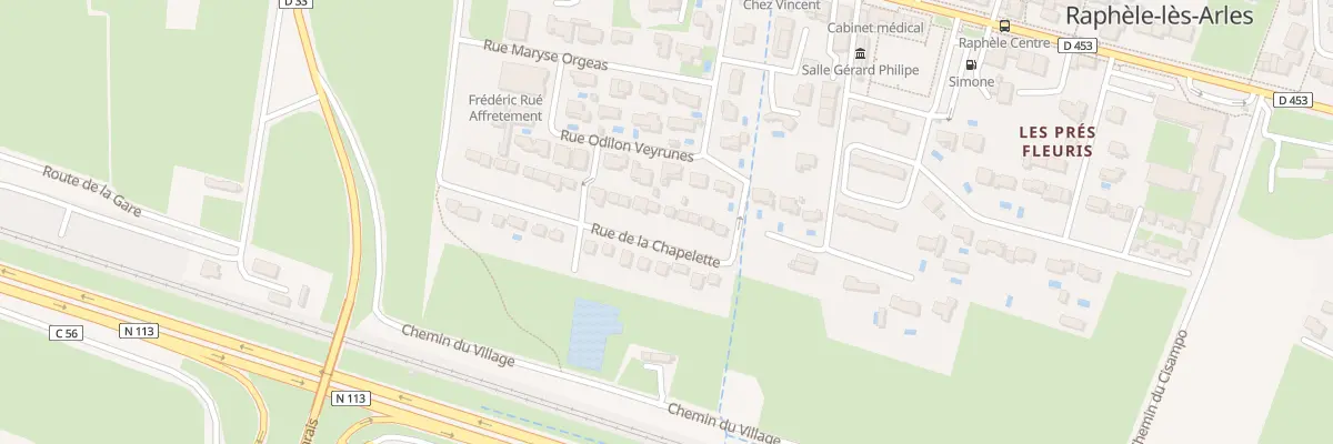 Plan du 29 Rue de la Chapelette à Arles