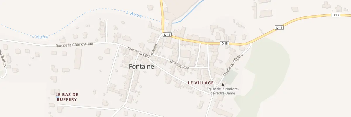 Plan du 5 Rue du Four à Fontaine