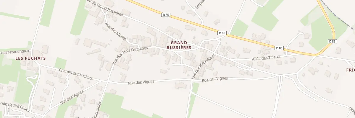Plan du 43 All des Iris à Bussières
