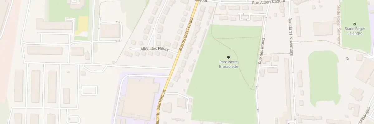 Plan du 95 Rue du Bois Fortant à Charleville-Mézières