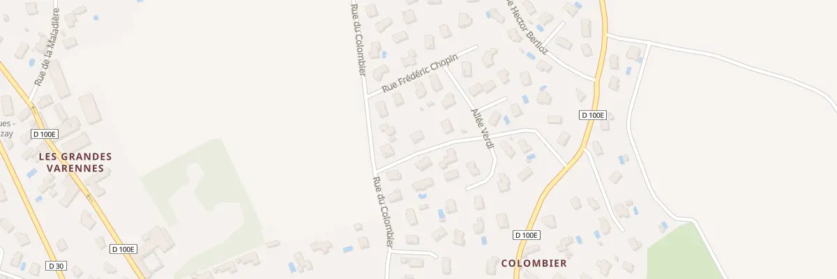 Plan du 3 Rue Gounod à Chazay-d’Azergues