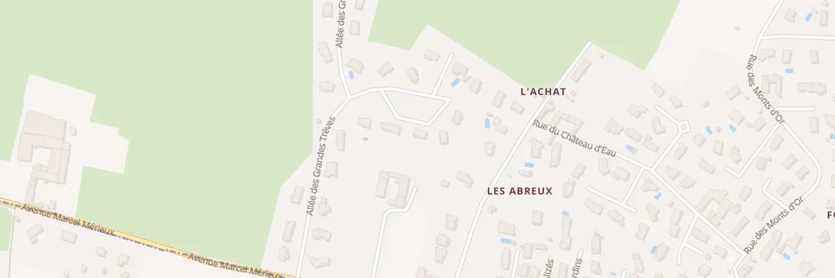 Plan du 11 All des Grandes Trêves à Saint-Genis-les-Ollières