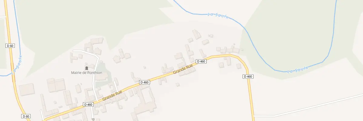 Plan du 19 Grande Rue à Ponthion