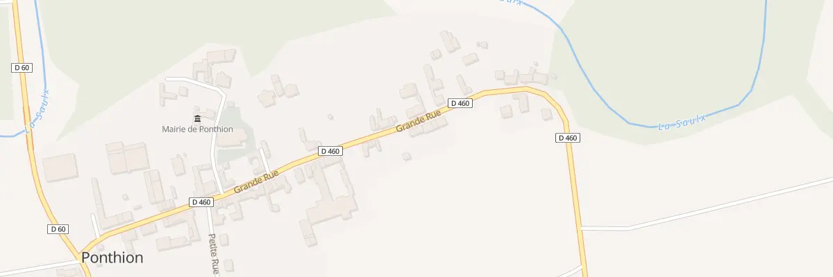Plan du 18 Gr Grande Rue à Ponthion