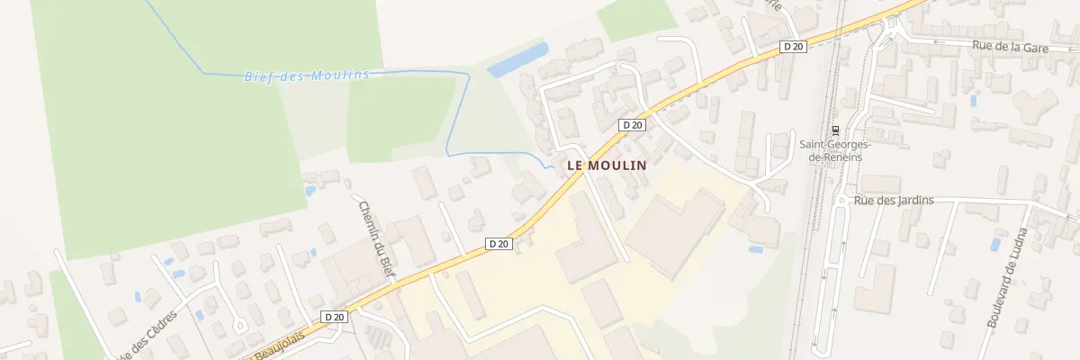 Plan du 294 Rue du Beaujolais à Saint-Georges-de-Reneins