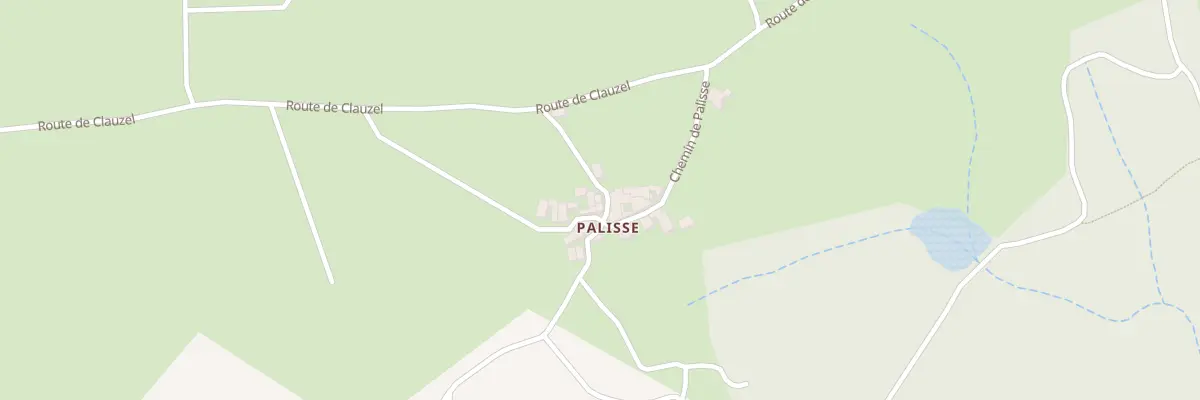 Plan du 5128 Palisse Est à Colombier-le-Vieux