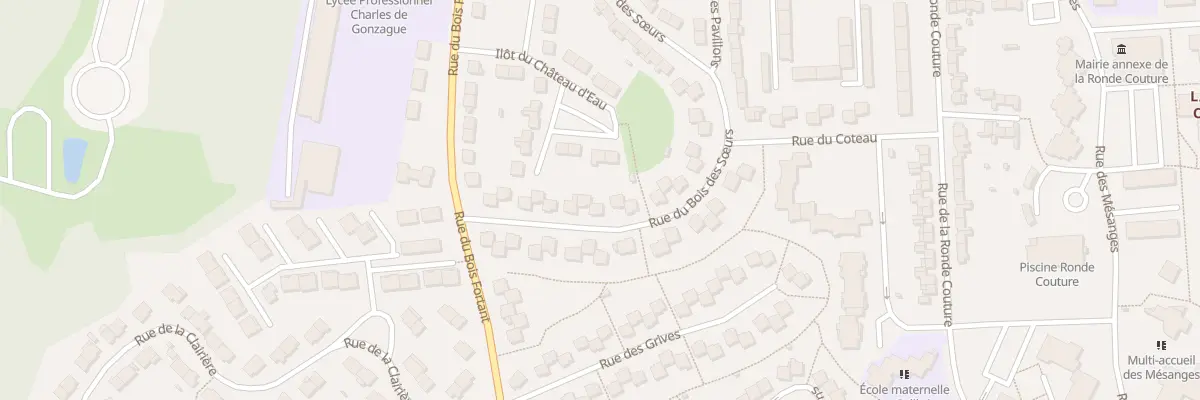 Plan du 52 Rue du Bois des Soeurs à Charleville-Mézières