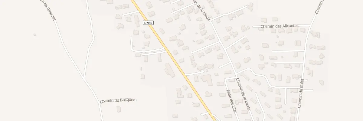 Plan du 5903 La Jonquiere à Saint-Geniès-de-Comolas