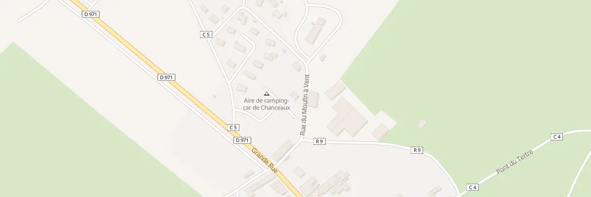 Plan du 2 Rue du Moulin à Vent à Chanceaux