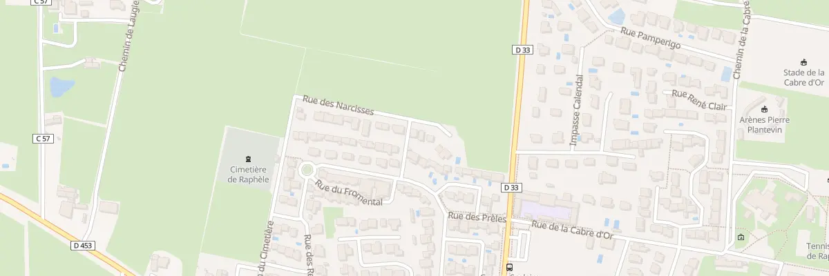 Plan du 26 Rue des Narcisses Raphele à Arles